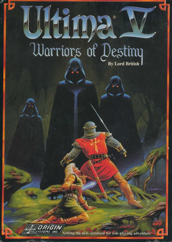 Ultima V: Warriors Of Destiny box art for Atari ST